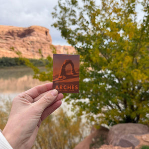 Arches Poster Magnet