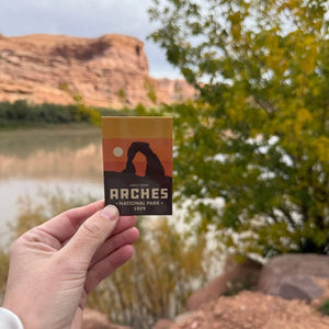 Arches Sunrise Magnet