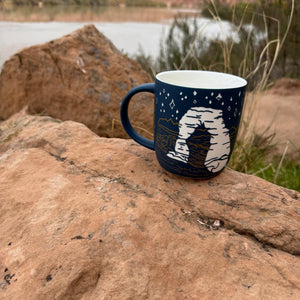 Arches Etched Siren Mug