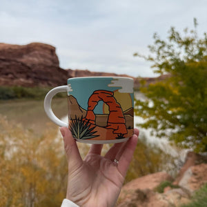 Into the Desert Ceramic Mug
