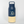 Navy and beige water bottle with Arches National Park logo on a light gray background