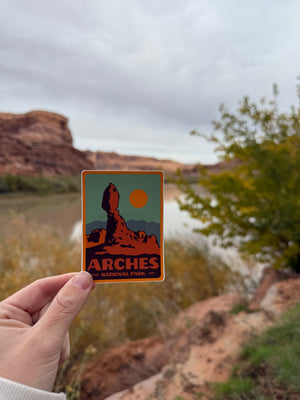 Balanced Rock Sticker
