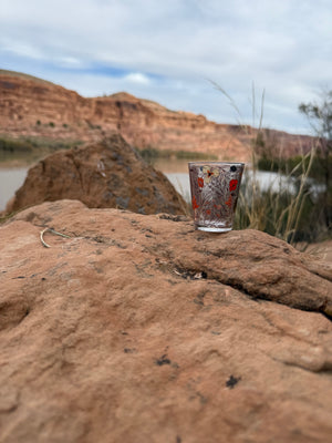 Blossoms Shot Glass