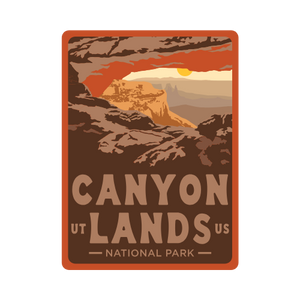Canyonlands Mesa Arch Sticker