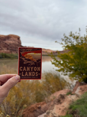 Canyonlands Mesa Arch Sticker