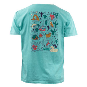 Campground Map Adult T-Shirt