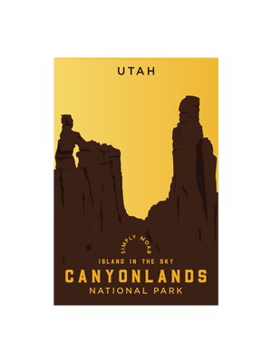 Canyonlands Poster Magnet