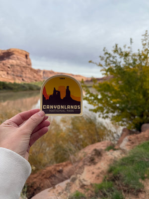 Canyonlands Golden Hour Sticker