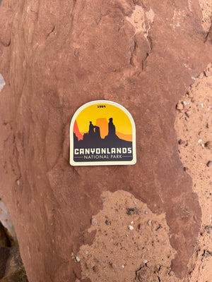 Canyonlands Golden Hour Sticker