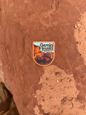 Gemini Bridges Jeep Sticker