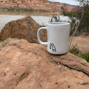 Handmade White Mug
