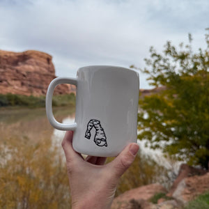 Handmade White Mug