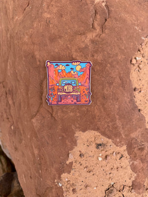 Howel Moab Jeep Sticker