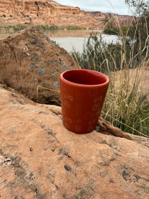 Icon Pop Ceramic Shot Glass