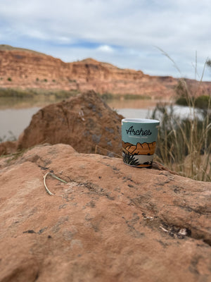 Into the Desert Shot Glass