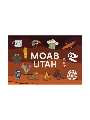Moab Icons Magnet