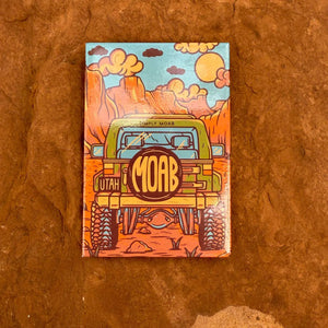 Moab Jeep Dirt Magnet