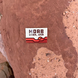Moab Hat Patch Magnet
