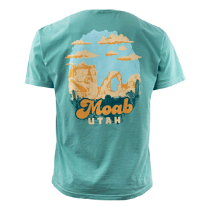 Mountain Contrast Adult T-Shirt
