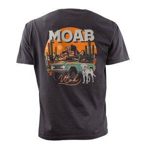 Mountainous Off Roader Dog Adult T-Shirt