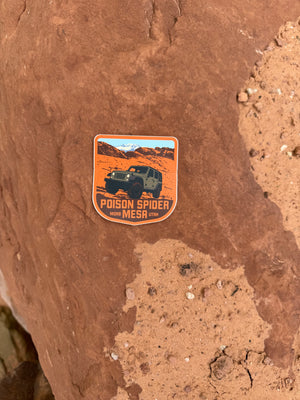 Poison Spider Mesa Jeep Sticker
