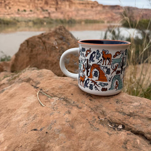 Camper Patternalia Mug