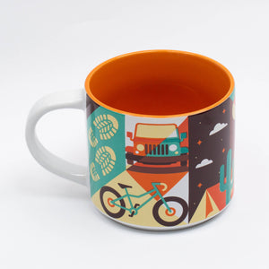 Prismatic Moab Ceramic Mug