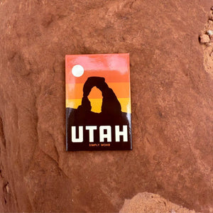 Utah State Sunset Magnet