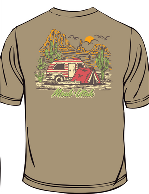 Vintage Camper Adult T-Shirt