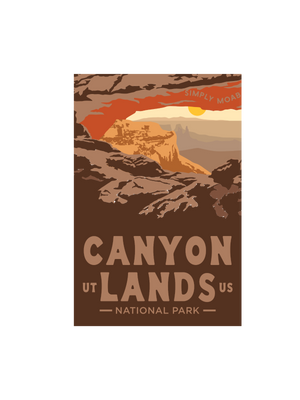 Canyonlands Mesa Arch Magnet