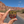Hand holding the Dead Horse Point enamel pin on a road through the Moab red rock cliffs.