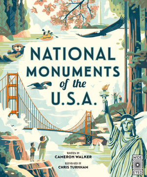 National Monuments Of The USA Hardcover Book