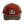 Legacy Bar Trucker Hat in rust and brown with a Moab Utah jeep patch, front view