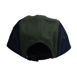 Locale Moab Camper Cap showing the olive back panels and strap closure