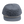 Slate blue Locale Wilson paracord 5 panel flat brim hat with a tonal canyon landscape print and MOAB, front view