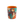Smith-Western Prismatic Moab Ceramic Shot Glass, back view with a colorful geometric desert design